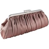 Carlo Fellini - Arlova Evening Bag Evening Purse Clutch Handbag with Encrusted Rhinestones on Metalic Snap Closure and 20inch Shoulder Drop (N 1132)