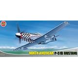 Airfix A14001 1:24 Scale North American P-51D Mustang Military Aircraft Classic Kit Series... by Airfix
