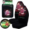 Ed Hardy Dedicated to the One I Love 5-pc Set Seat Covers, Floor Mats, Steering Wheel Cover