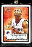 2005 06 Topps Style '52 Morris Peterson Toronto Raptors Basketball Card #4 - Mint Condition - In Protective Display Case !!