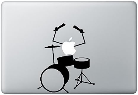 Drum Removable Vinyl Decal Sticker Skin for Apple Macbook Pro Air