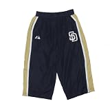 MLB San Diego Padres Baby / Infant Comfortable Fit Mesh Lined Track Pants with Embroidered Logo - Blue (Size: 18M)