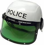 Police Motorcycle Cop Helmet & Visor Child Costume by Castle Toy