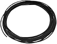 Black 4mm x 2.5mm Pneumatic Polyurethane PU Air Hose Tube 10M