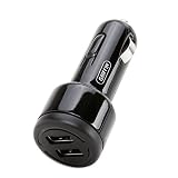 Powerjolt Dual Universal 2 USB Blk Car Charger
