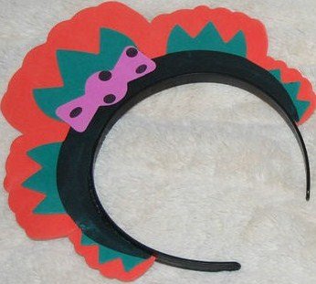 POPPY headdress Fifi & the Flowertots Fancy Dress
