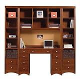 genAmerica Pedestal Desk Set Classic Cherry