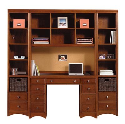 genAmerica Pedestal Desk Set Classic Cherry
