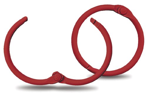 7gypsies 12484 Binding Rings Large Red