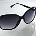 Sunglasses - Black Frame/Silver Arms/Smoke Lenses
