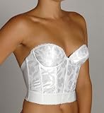 Valmont Long Line Low Back Strapless Bustier Bra (919)