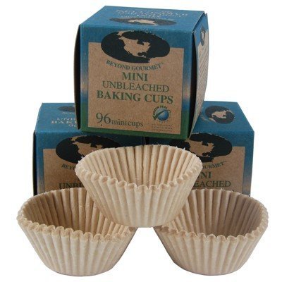 Beyond Gourmet 96 Unbleached Mini Baking-Cups