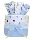 Trend Lab Blanket Gift Cake, Dr. Seuss One Fish Two Fish
