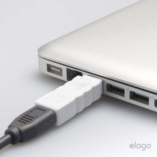 elago FireWire 400 to 800 Adapter (White) for Mac Pro, MacBook Pro, Mac