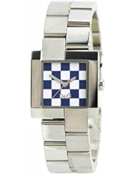 Dolce & Gabbana D&G Time Watch PROMENADE DW0440, Color: Silver-Coloured, Size: One Size