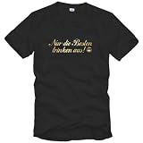 Produkt-Bild: NUR DIE BESTEN TRINKEN AUS - Party T-Shirt Gr. S bis XXL
