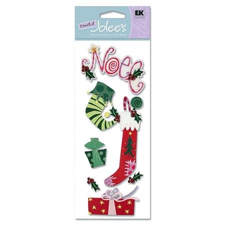 Touch of Jolee's Dimensional Sticker, Christmas 