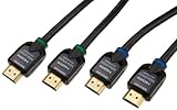 AmazonBasics 2-Pack, High-Speed HDMI Cables (6.5 Feet/2.0 Meters)