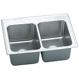 Buy Elkay DLR3322103 Gourmet Lustertone Sink, Stainless Steel by Elkay