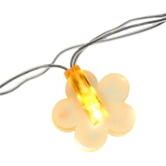 IOIO Deko-Lichterkette 10m mit 20 Gl�hl�mpchen, Form: Blume