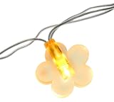IOIO Deko-Lichterkette 10m mit 20 Gl�hl�mpchen, Form: Blume