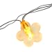 IOIO Deko-Lichterkette 10m mit 20 Gl�hl�mpchen, Form: Blume