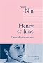 Henry et June : Les cahiers secrets