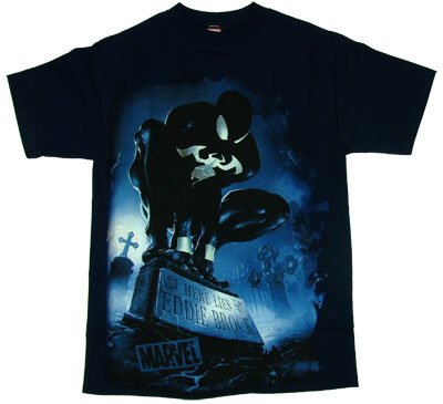  Venom Over Grave - Marvel Comics T-shirt