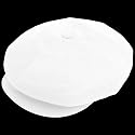 Borsalino 8/4 Style Summer Cap - White Linen