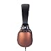 OverEar Headphones, Kapas Over-ear Headphones with Microphone (Black & Brown)