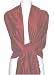 70% Pashmina 30% Silk Paisley Self-Design Shawl / Wrap / Stole - Burgandy