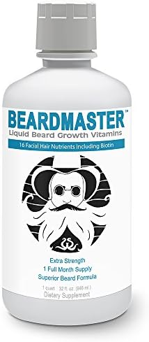 BeardMaster: Liquid Beard Growth Vitamins/Supplements