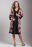 Roamans Plus Size Swirl-Print Jacket and Empire Waist Dress