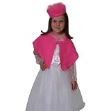 Pink Tea Party Shawl and Hat Set