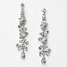Rhinestone Drop Chandelier Earrings, Fashion Earrings, Color Jewelry 1195