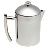 Frieling 0110 Tea Maker with Infuser Basket, Stainless Steel Mirror Finish