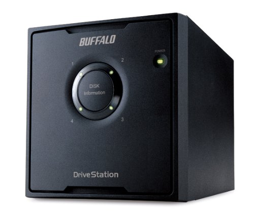 BUFFALO Raid5対応 外付けハードディスク ドライブステーション 6.0TB HD-QL6TSU2/R5