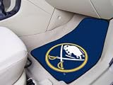 Buffalo Sabres NHL 2-Piece Printed Carpet Car Mats (18x27")