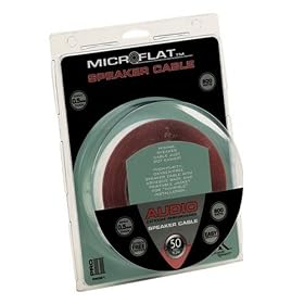 Acoustic Research PR391 Pro II Series 800-Watt Microflat Speaker Cable (50ft) by Acoustic Research