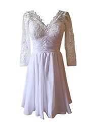 Lace Chiffon/Satin Short Bridesmaid Dress/Prom Dress/Wedding Dress 