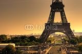 Wallmonkeys Peel and Stick Wall Decals - Eiffel Tower in Paris / Detail - Removable Graphic