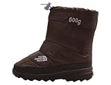North Face Nuptse bootie II (Youth) demitasse Brown (lace) / Ionos Purple / 6 m U.S. big kids