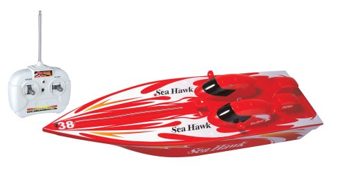 Childrens Toyshop  Toys : Remote Control Sea Hawk Speed Boat