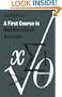 A First Course in Mathematical Analysis