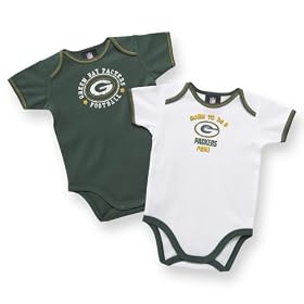 Gerber Two Pack Packers Bodysuit