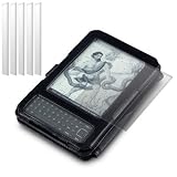 AMAZON KINDLE 3 PREMIUM PU LEATHER WALLET CASE - BLACKpar Qubits