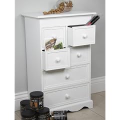 Kommode Schmuckkommode wei� NEU Landhaus Schrank Schr�nkchen Tischkommode antik