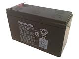 Panasonic LC-R127R2P1 Black Large 12V 7.2Ah VRLA Battery with F2 Terminal