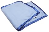 Spa Comforts Cozy Comfort Spa Blanket, Blue Fleece