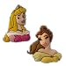 Jibbitz Licensed 2-Pack Disney Princess Sleeping Beauty and Belle Charms for Crocs or Crocs-O-Dial